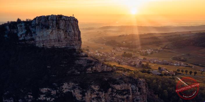Epic sunrise Solutre, Solutré-Pouilly, Burgogne, France, Autumn, drenepicture oliverdietschi