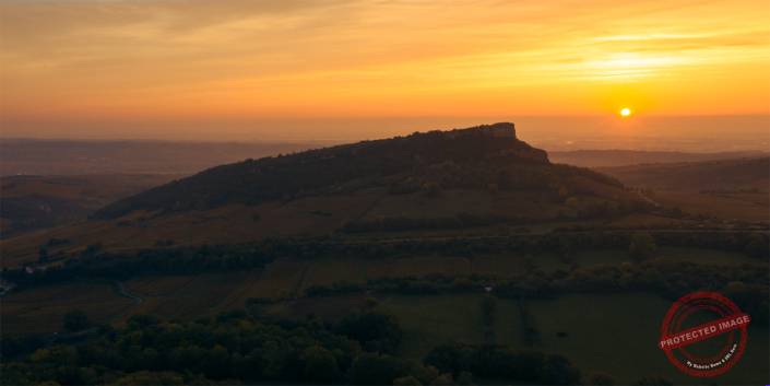Epic sunrise Solutre, Solutré-Pouilly, Burgogne, France, Autumn, oliverdietschi
