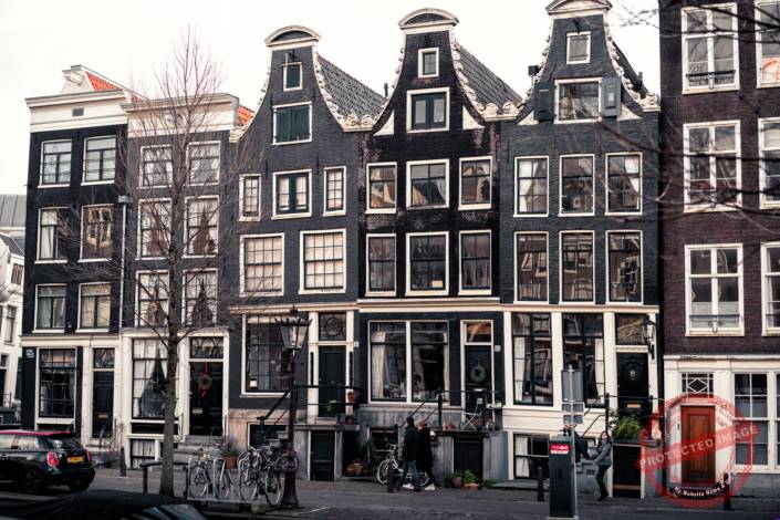 typical Amsterdam houses