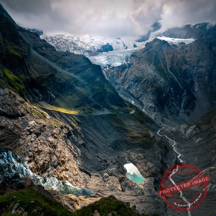Berneroberland 20 Gletscher Schreckhornhütte